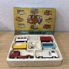 Vintage Corgi Constructor set GS/24 1960’s milkman ambulance M4