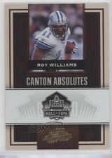 2007 Playoff Absolute Memorabilia Canton Absolutes Gold 9/50 Roy Williams un2