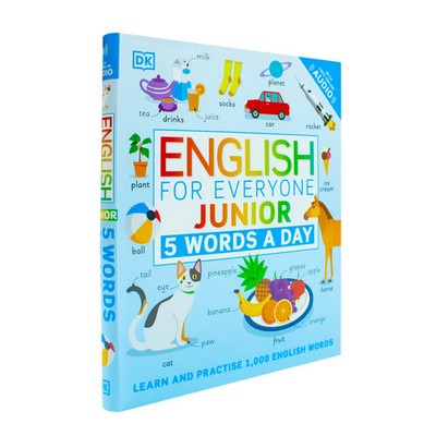 English for Everyone Junior 5 Words a Day Learn and Practise 1,000 English Word 