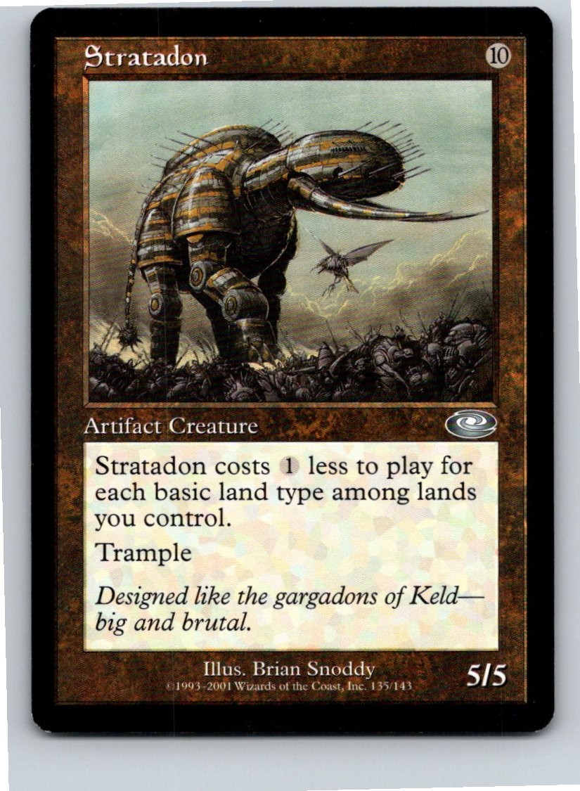 Magic the Gathering Stratadon Planeshift MTG Free Shipping!