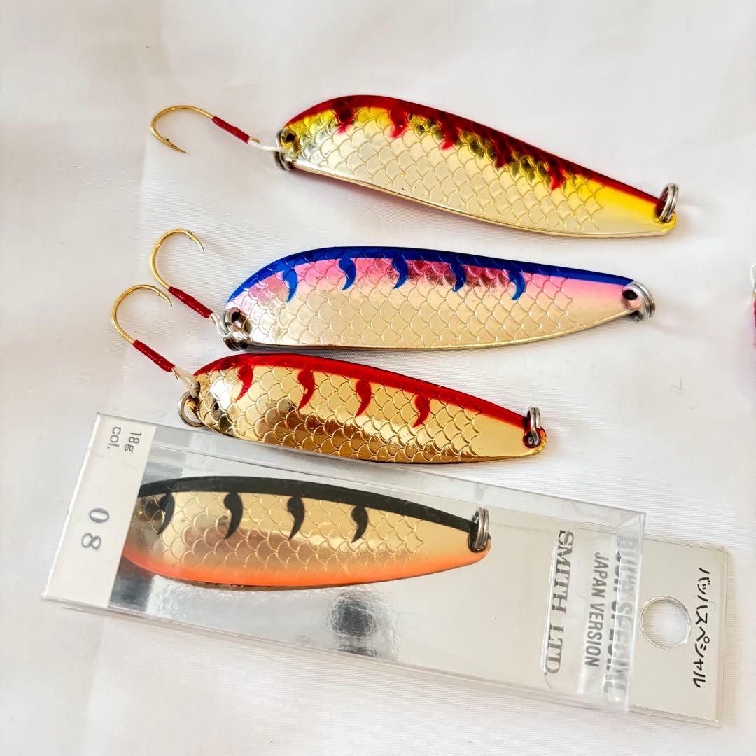 Popular lure set, spoons, spinners, vibes, etc. Various mixes, 15 items - Image 2