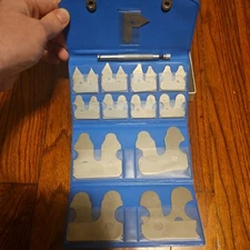 Skoal Radius Gage Set 1/64-1/2 inch 25 pieces (Hardend Stainless-Chrome Clad)