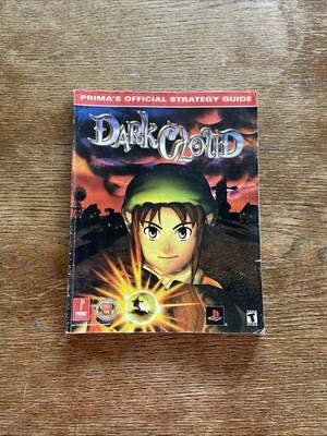 Dark Cloud Prima Official Strategy Guide; VG+ Original Release Free Ship GR