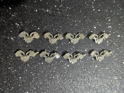 Warhammer Elysian Forgeworld Grav Chutes / Jump Packs Imperial Guard Rare OOP X8