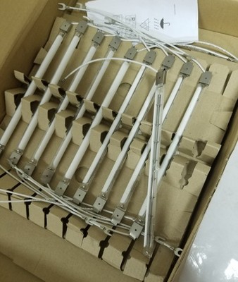 10 PHILIPS IRK13568U/98 1600W QUARTZ INFRARED FOOD HEAT LAMPS IN ORIGINAL BOX