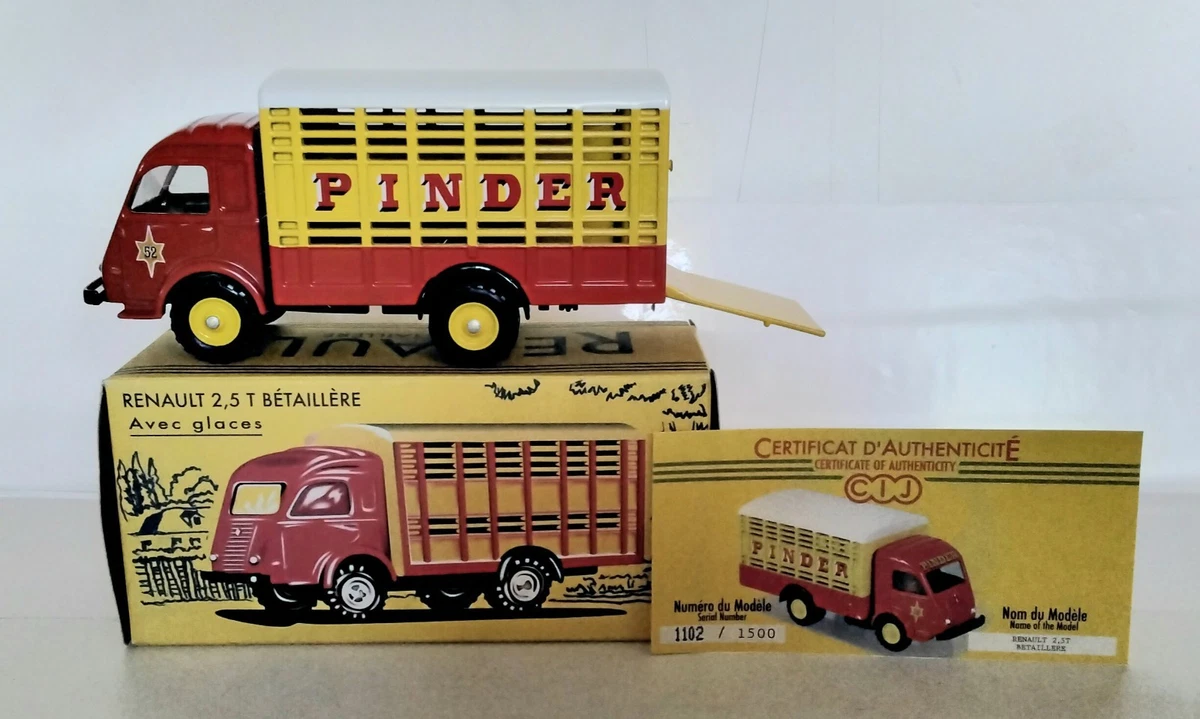 Camion Ancien CIJ Renault 2T5 Bétailière – Vintage Années 60