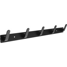Reusable Aluminum Wall Coat Rack with Hooks for Hats Coats and Bags