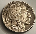 1936 Buffalo Nickel Five Cents Philadelphia BN1639