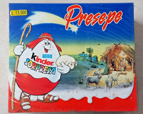 SORPRESINE KINDER FERRERO PRESEPE NATALE CONFEZIONE ORIGINALE ENTRA & SCEGLI RAR - Photo 9/21