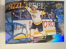 2025-26 Upper Deck Series 1 Sizzle Reel Filip Forsberg #SR-33 Predators