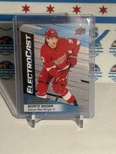 2023-24 Upper Deck Engrained ElectroCast #EC8 Moritz Seider RED WINGS