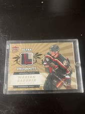 Marian Gaborik Fleer Ultra Uniformity 3 Color Patch /25