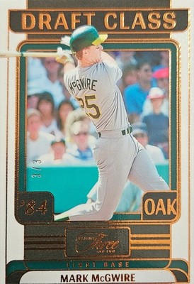 2024 Panini Three and Two Draft Class Mark McGwire #20 Bases Loaded /3