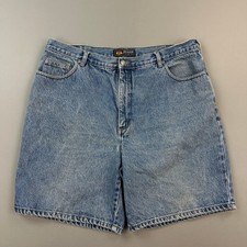Vintage Route 66 Shorts Mens 40 38 Stone Wash Denim Relaxed Fit Jorts Y2K