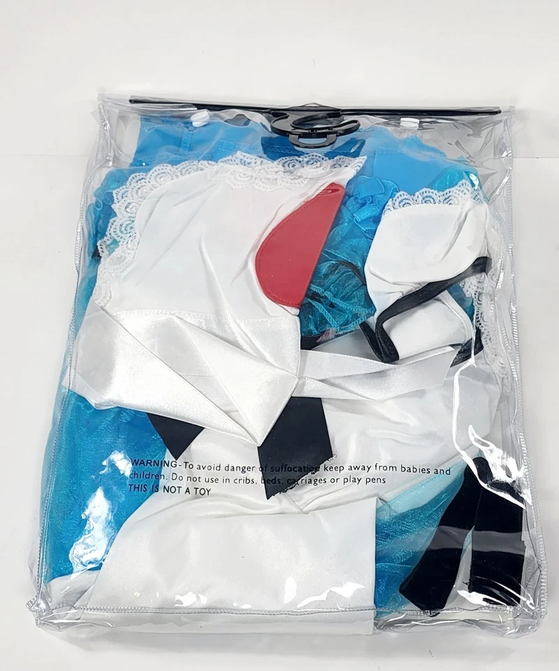 Nuevo Dreamgirl Wonderland's Des-Light Disfraz Alicia Adolescente Talla XS 0-1 Vestido Delantal Foto 2 de 4