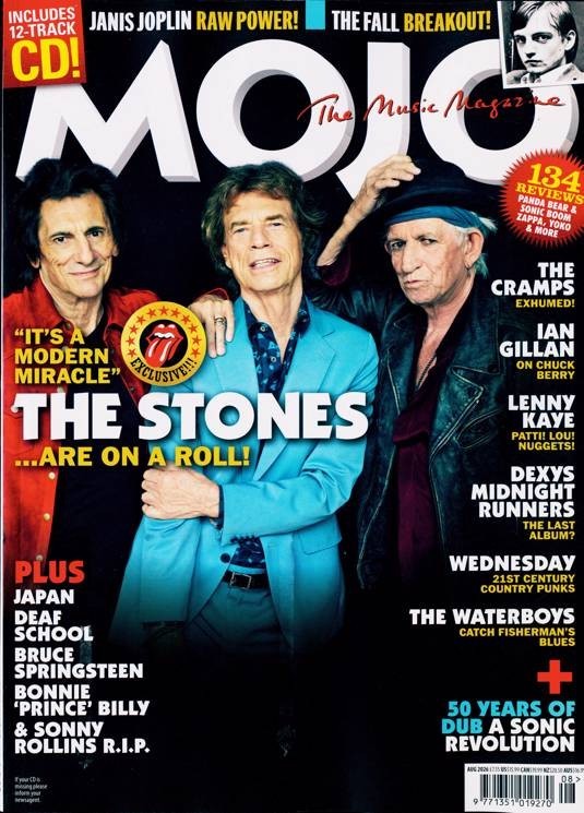 MOJO MAGAZINE AUGUST 2026- THE STONES
