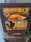 Vintage and Rare Sand Bar Open Lighted Sign Working Order — photo 3