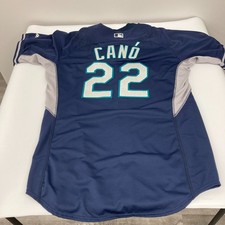 Robinson Cano 2015 Seattle Mariners Game Used Majestic Jersey With COA