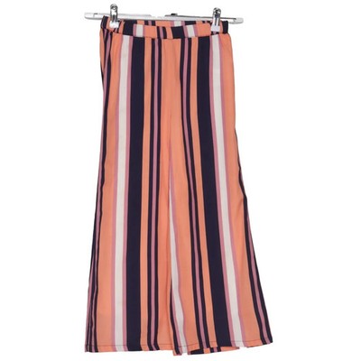 The New, Palazzohose, Größe: 140, Tess Wide Pants, Orange/Blau/Weiß #vk9