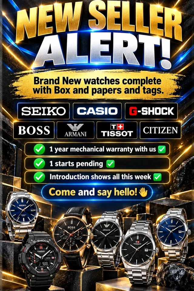 Brand new Watches - Introduction Part 4