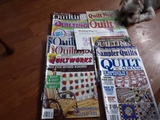 HUGE LOT OF 12 QUILTING BOOKS - PATTERNS / INSTRUCTIONS / MORE - NICE