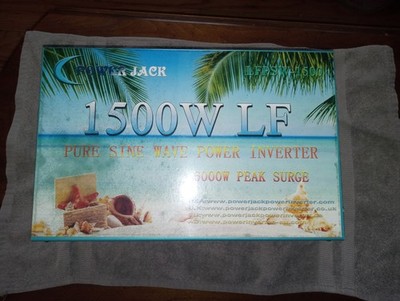 Power Jack 1500W LF SP Pure DC 12V to AC 120V ATS Power Inverter # LFPSW-1500W