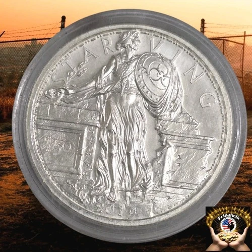2019 Zombucks Currency of the Apocalypse Silver 1 oz .999 Silver Round