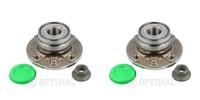 Optimal 2X Radnabe Radlagersatz Hinten FüR Opel Corsa C Tigra Twintop F08 F68