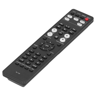 RC 1162 Universal Big Button TV Remote Control Replacement Compact ABS Black New