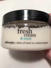 PHILOSOPHY Fresh Cream And Mint Body Cream Glazed Body Souffle 8oz NEW RARE HTF