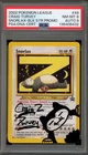 Pokemon Snorlax League Black Star Promo #49 Craig Turvey Sketch Auto 9 PSA 8