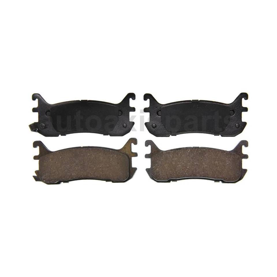 Conjunto de 2 pastilhas de freio a disco dianteiro traseiro Wagner para 2001-2005 Mazda Miata - Imagem 3 de 4