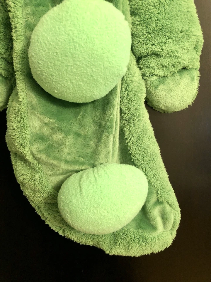 Bebé Bunting Saco Talla 0-9 Mo Verde Guisante Pod Halloween Disfraz Con Capucha Usado en Excelente Condición ¡Lindo! Foto 4 de 4