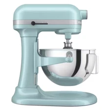 KitchenAid 5.5 Quart Bowl-Lift Stand Mixer BLUE KSM55SJSXMI Mineral Water Blue