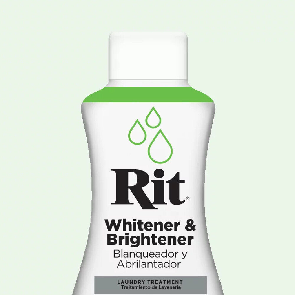 Rit Dye Laundry Treatment Whitener and Brightener 8 oz, 6 Pack 