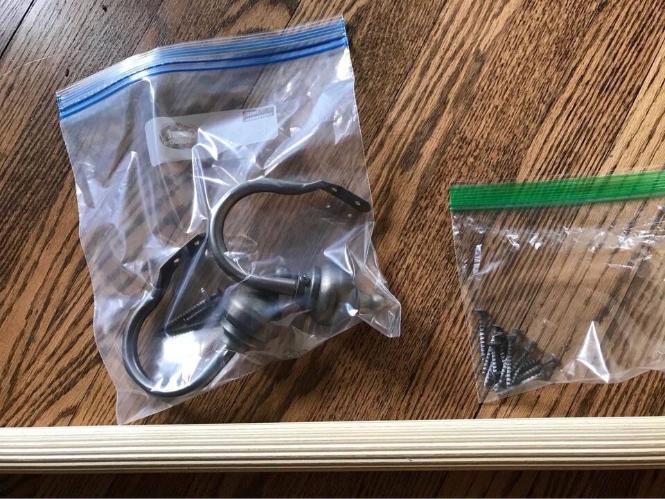 Curtains & Valance for Sliding Glass Door with Rods and Hardware Window