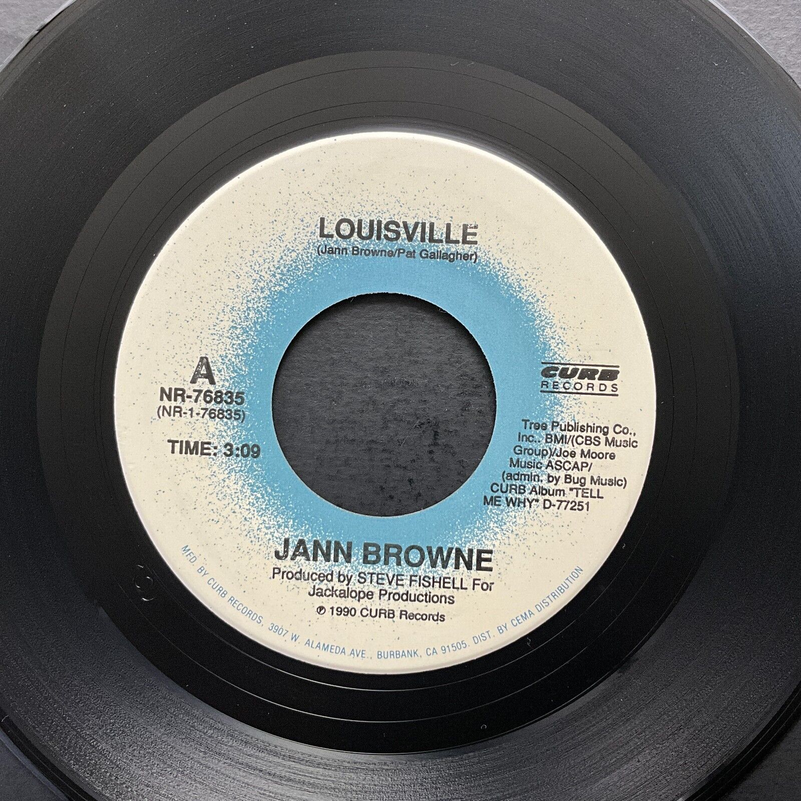 Jann Browne, Louisville / Lovebird, 7" 45rpm, Vinyl NM