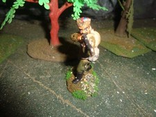 Painted 1/32nd plastic Engineer Basevich WWII Russian Cossack soldier for gaming
