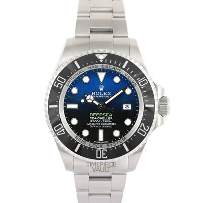 Rolex Sea-Dweller Deepsea 116660 SS 44mm Black Ceramic James Cameron D-Blue Dial