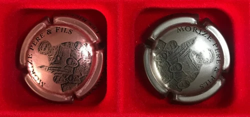 2 Morize and Fils Champagne Muzzle Plate