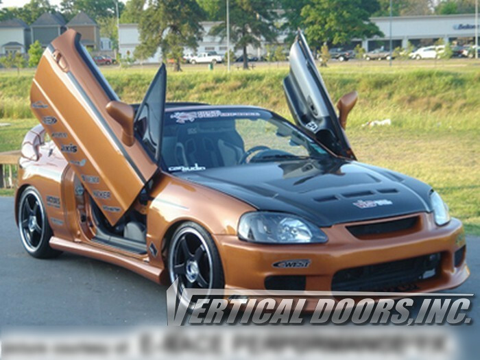 Vertical Doors Inc. Bolt-On Lambo Kit for Honda Del Sol 93-97