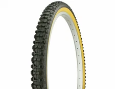 ORIGINAL! DURO BICYCLE TIRE 26 X 2.10 BLACK/GUM SIDE WALL HF-107.BIKE PARTS.