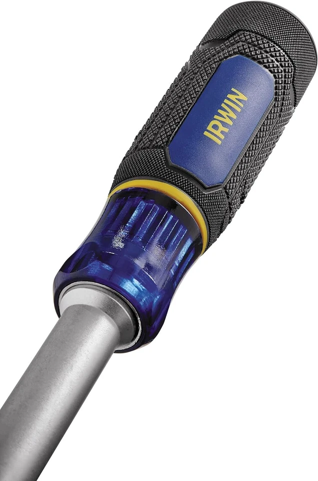 Irwin Tools 6 In 1 Metric Nut Driver Multi Bit Tool With Comfort Grip - Image 3 of 4