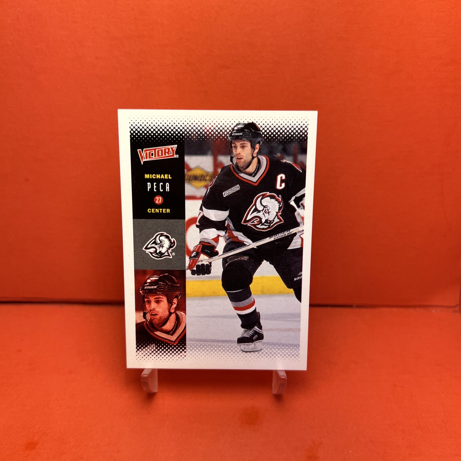 2000-01 Upper Deck Victory Michael Peca #27 EX🦄