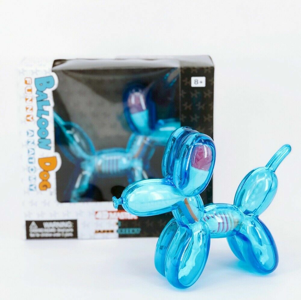 4D Master Jason Freeny Anatomy Blue Balloon Dog 10PCS Art Designer