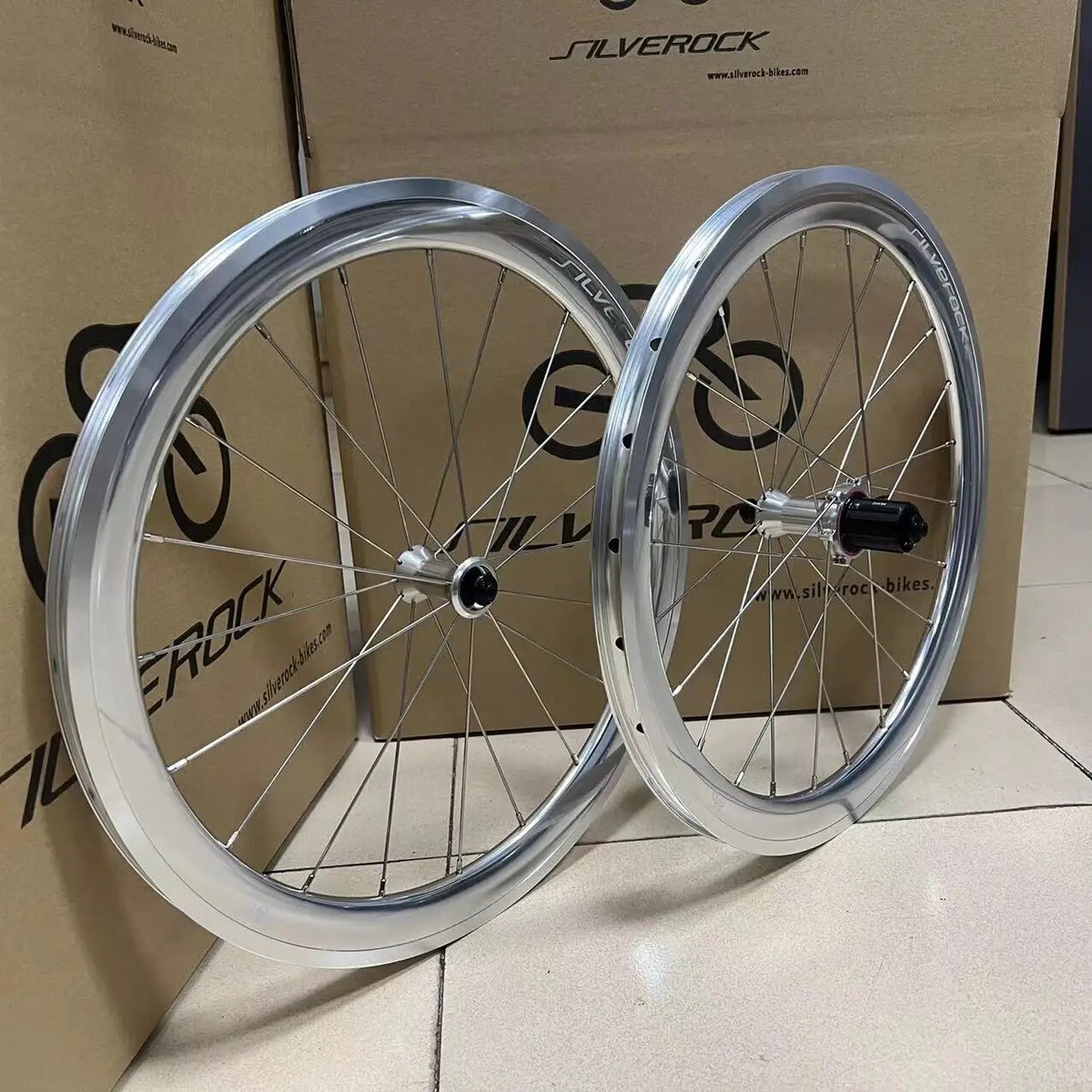 Silverock 451 Bike Wheels SILVEROCK SR42-HUB001 Aluminum Wheels