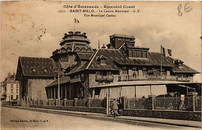 CPA Cote d'Éméraude - Emerald Coast - St-MALO - Le Casino Municipal (298249)