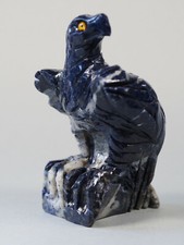 Adler Lapislazuli Steinfigur vogel figur Skulptur Eagle bird afghanistan Nr21/10