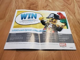 LEGO 76079 MARVEL SUPERHEROES GUARDIANS OF THE GALAXY RAVAGER ATTACK Book ONLY