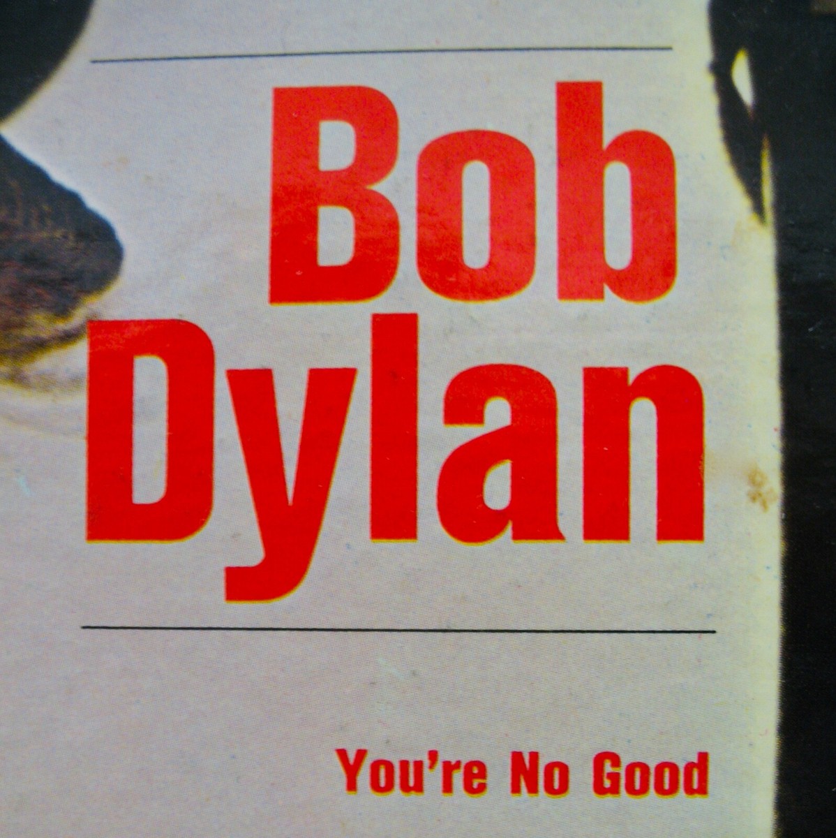 BOB DYLAN~Self Titled Album In Stereo-Rare Error Label/Cover